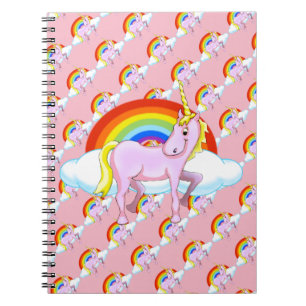 Unicorn Spiral bärbar dator Anteckningsbok Med Spiral