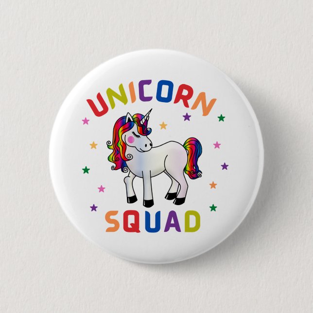 Unicorn Squad Knapp (Framsida)
