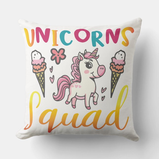 Unicorn Squad Kudde (Framsida)