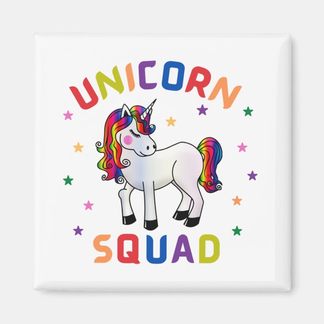 Unicorn Squad Magnet (Framsidan)