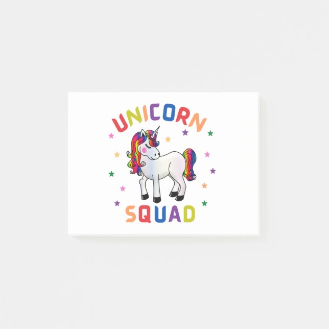 Unicorn Squad Post-it Block (Framsida)