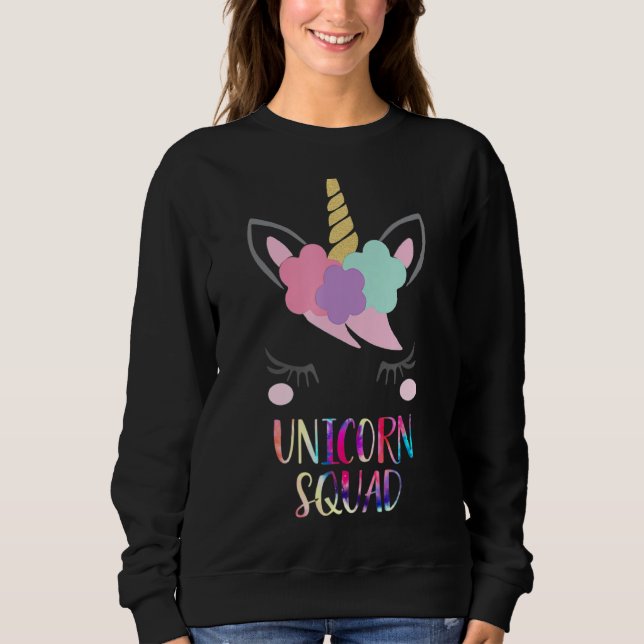 Unicorn Squad Unicorn T Shirt (Framsida)