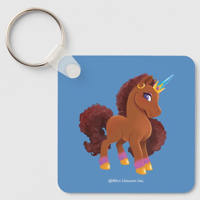 Unicorn Stack Proud Nyckelring (Framsida)