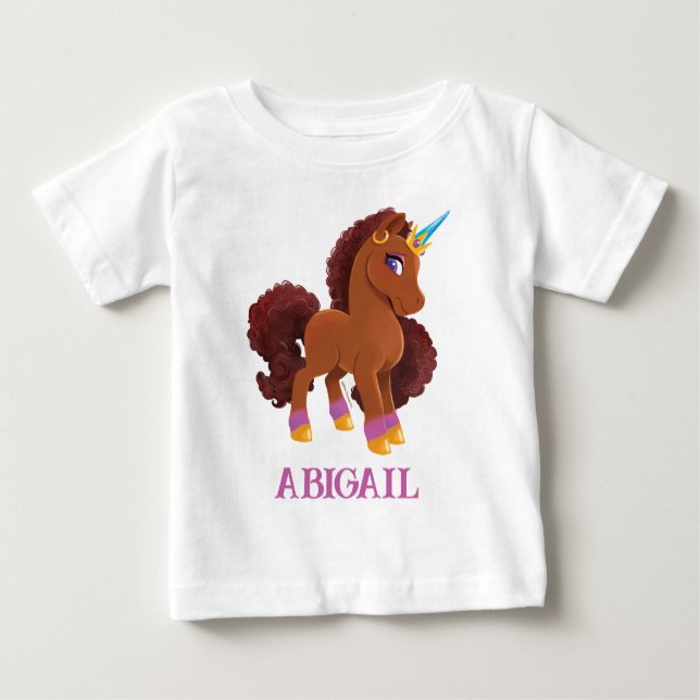 Unicorn Stack Proud T Shirt (Framsida)