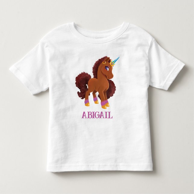 Unicorn Stack Proud T Shirt (Framsida)