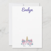 Unicorn Stationary