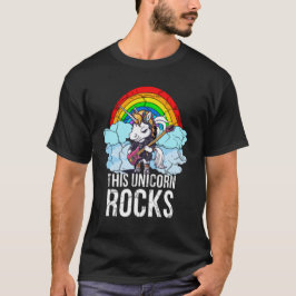 Unicorn Sten Guitar T Shirt