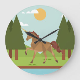 Unicorn Stor Klocka