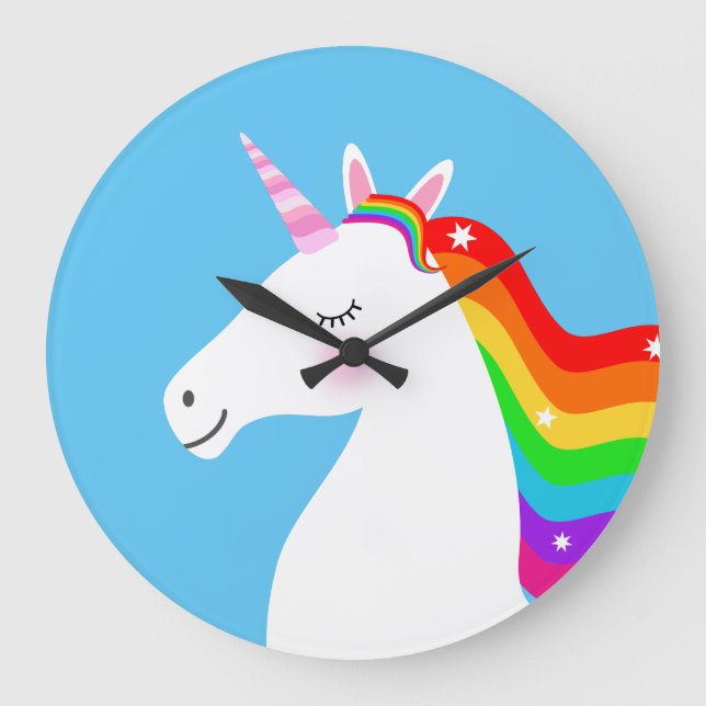 Unicorn Stor Klocka (Framsida)