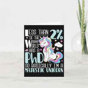 Unicorn - Student Ph.d. Studenten doktorat Kort