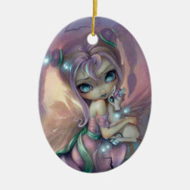 Unicorn Sunset Ceramic Ornament