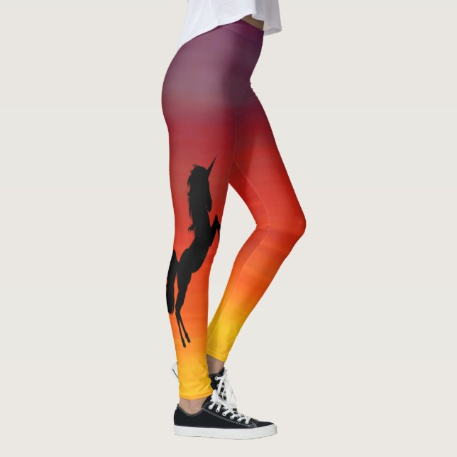 Unicorn Sunset Legings Leggings (Höger)