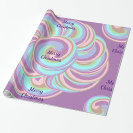 Unicorn Swirl (Anpassa text) Presentpapper