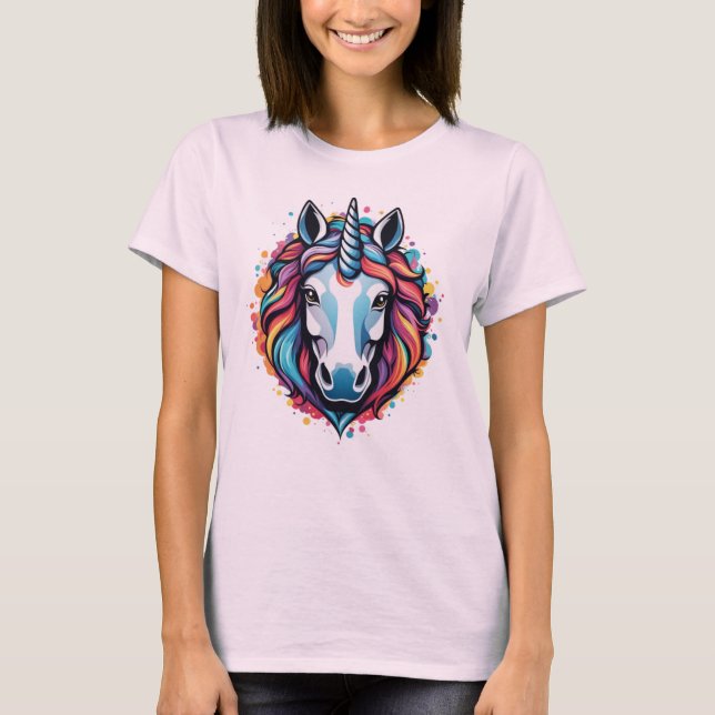 Unicorn T Shirt (Framsida)