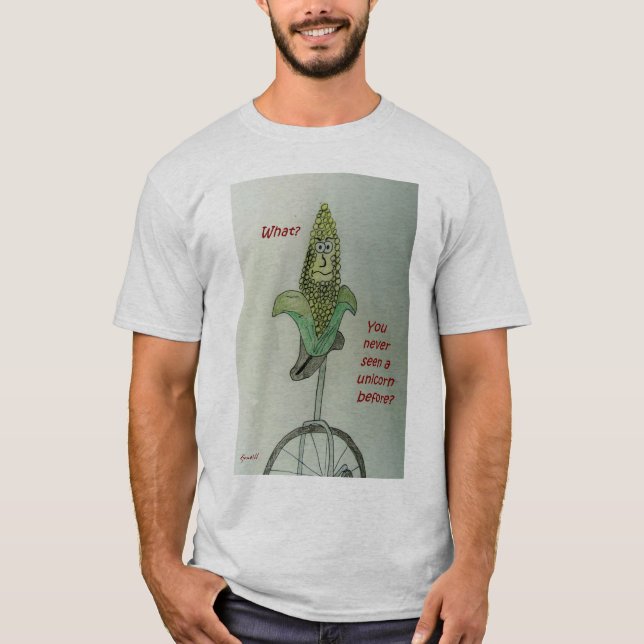 Unicorn? T-shirt (Framsida)
