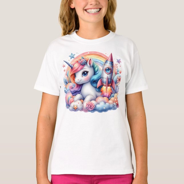 Unicorn T Shirt (Framsida)