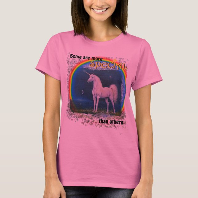 Unicorn T-shirt för kvinnor (Framsida)