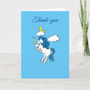 Unicorn Tack-kort Tack Kort