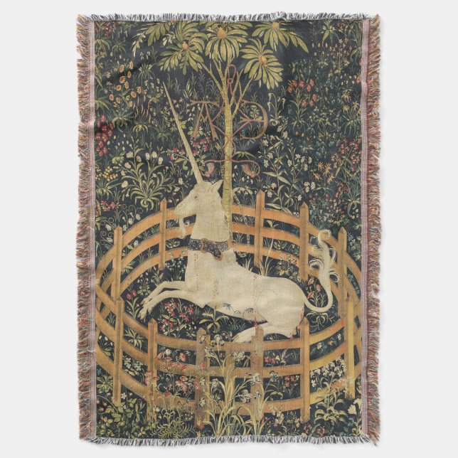 Unicorn Tapestries Classic Tapestry Filt (Framsidan Vertikal)