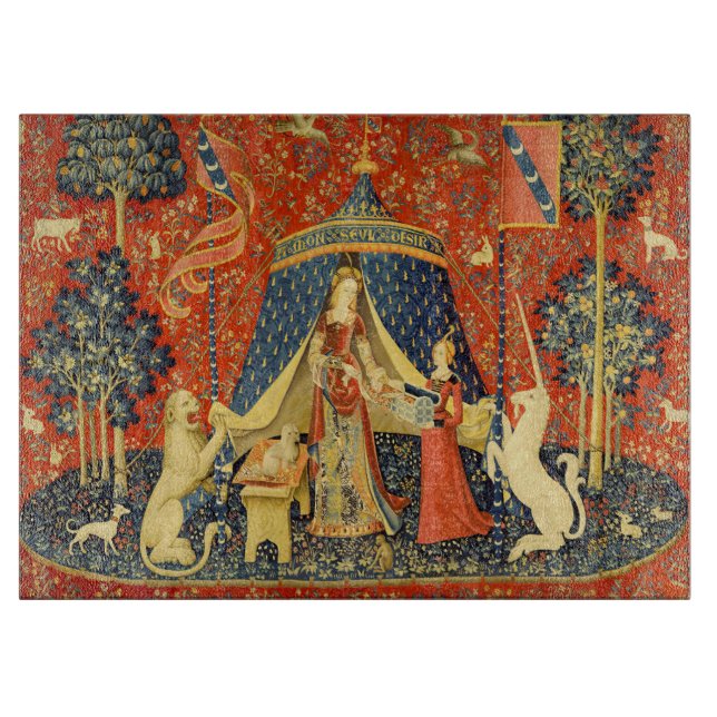 Unicorn Tapestries Dam Legend Medieval (Framsidan)