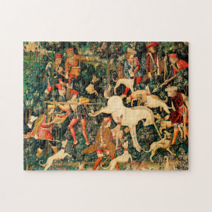Unicorn Tapestries försvarar Hunt Pussel