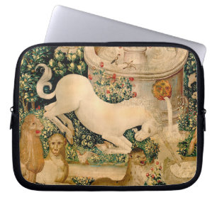 Unicorn Tapestries hittade Legend Mythical Laptop Fodral