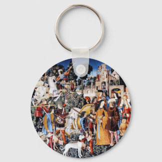 Unicorn Tapestry #6, nyckelkedja Nyckelring