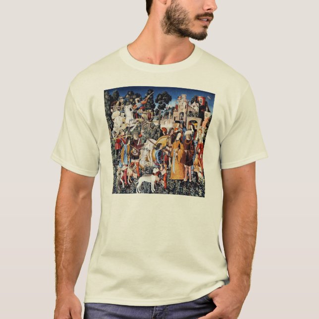 Unicorn Tapestry #6 T Tee (Framsida)