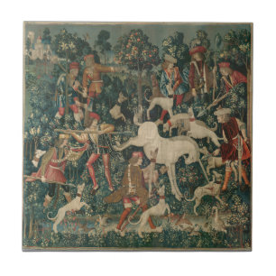 Unicorn Tapestry Kakelplatta