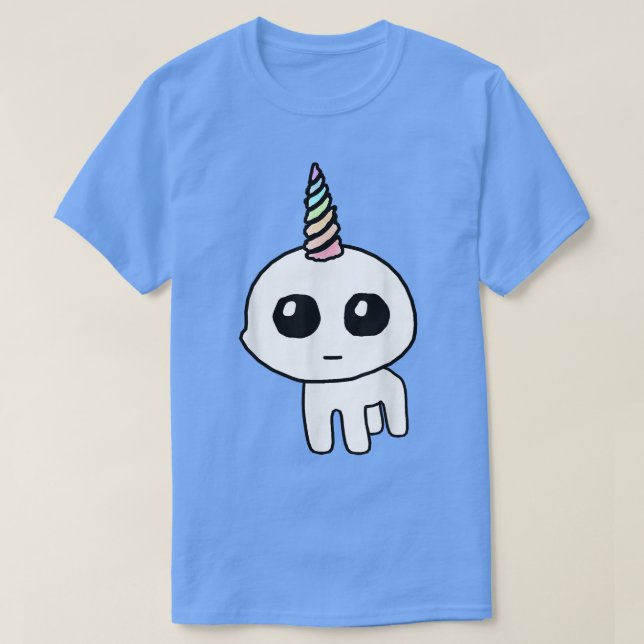 Unicorn TBH Creature Meme  T Shirt (Design framsida)
