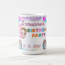 Unicorn-Thated 1st Birthday Party Mugg Souvenir