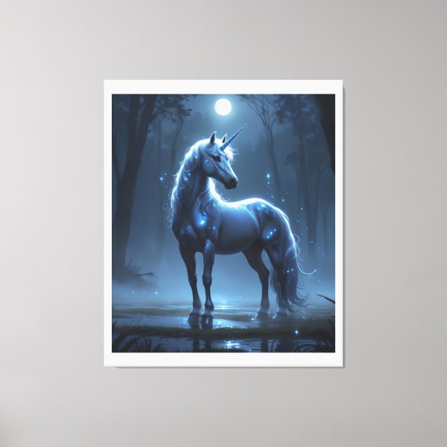 Unicorn ThBäste Canvas Art (Framsida)