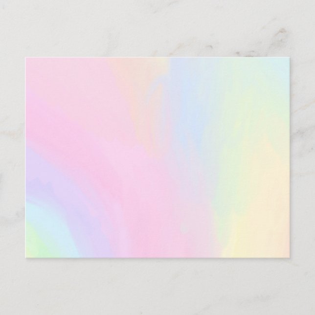 Unicorn Things 1 Inbjudan Vykort (Framsida)