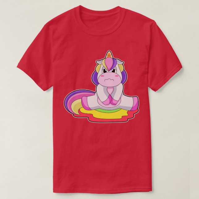 Unicorn Toilet T Shirt (Design framsida)