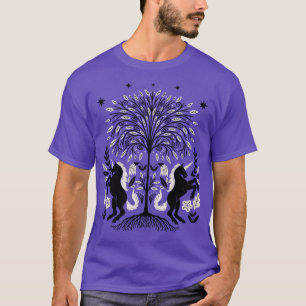 Unicorn-trä T Shirt