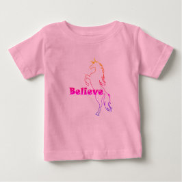 Unicorn Tro Design - Baby Bra Jersey T-Shirt