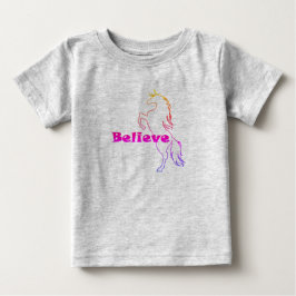 Unicorn Tro Design - Baby Bra Jersey T-Shirt
