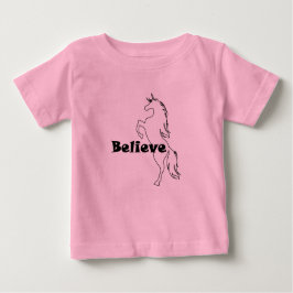 Unicorn Tro Design - Baby Bra Jersey T-Shirt
