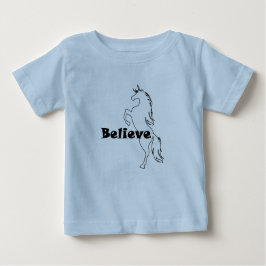 Unicorn Tro Design - Baby Bra Jersey T-Shirt