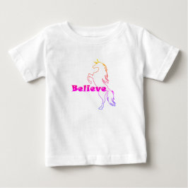 Unicorn Tro Design - Baby Bra Jersey T-Shirt