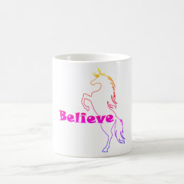 Unicorn Tro Design - White 11 oz Classic Mugg