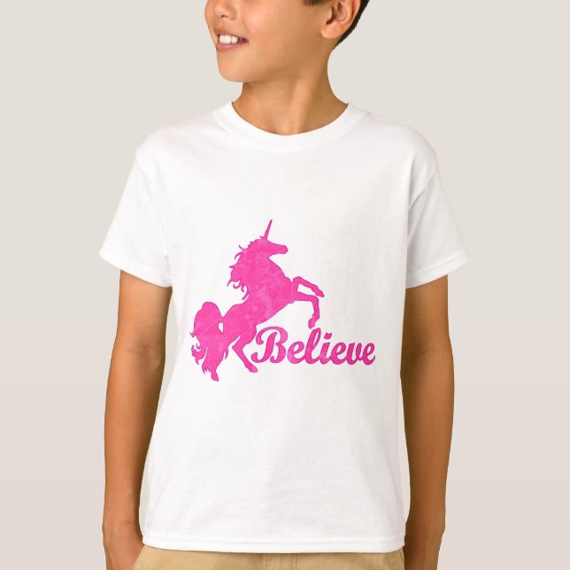Unicorn, tro tee (Framsida)