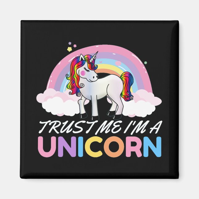 Unicorn Trust Jag är Unicorn Magnet (Framsidan)
