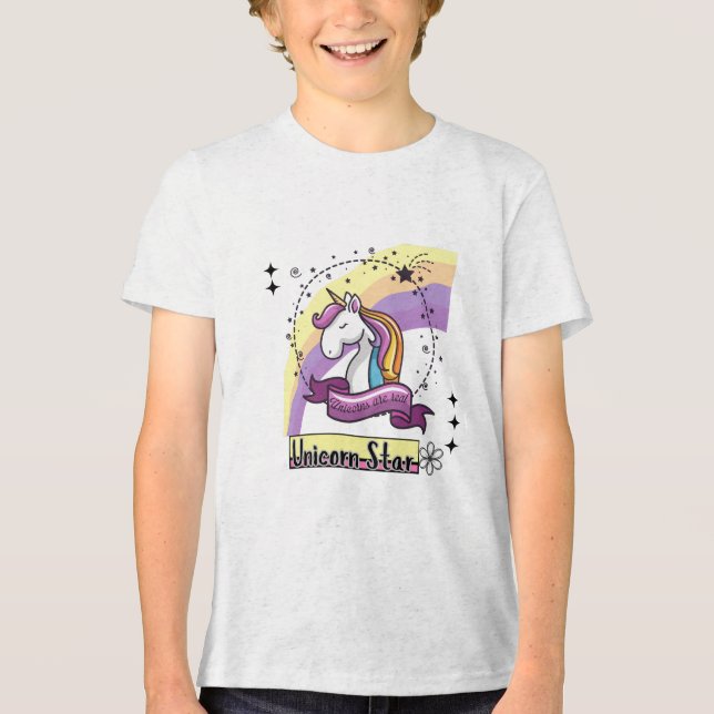 Unicorn-tshirt T Shirt (Framsida)