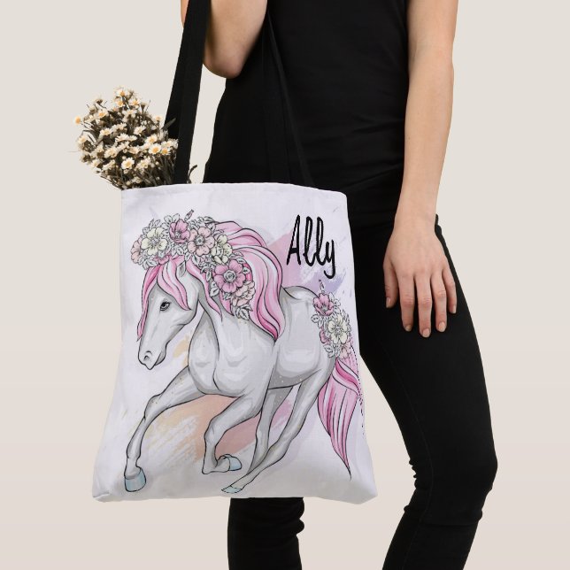 Unicorn Tygkasse (Närbild)