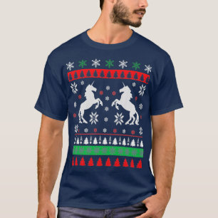 Unicorn Ugly jul Sweater Ugly jul Jump T Shirt