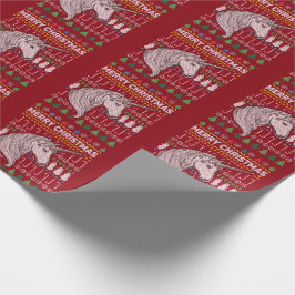Unicorn Ugly jul Sweater Wildlife Series Presentpapper