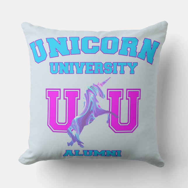 Unicorn Universiteten Utomhuskudde (Framsida)