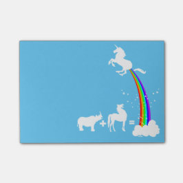 Unicorn ursprung post-it block