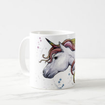 Unicorn vatten Färg
